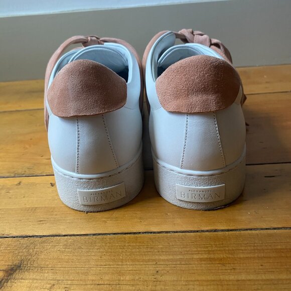 Alexandre Birman Clarita Sneaker Suede Nude - Picture 5 of 6